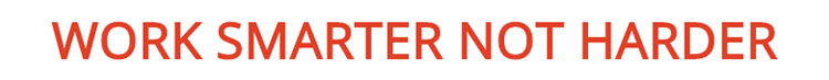Orec : work smarter not harder