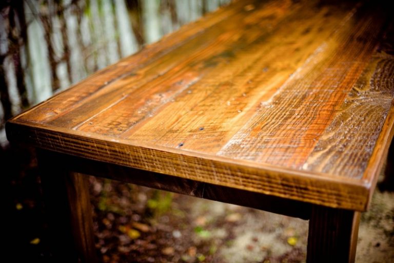 table rustique