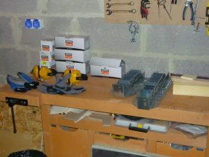 Construction d'un plancher en bois : le matériel