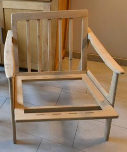Chaise en bois DIY