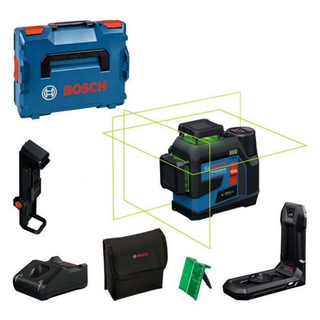 Niveau laser GLL 12V-100-33 CG + 1 batterie GBA 12V 2Ah - 0601065401 BOSCH