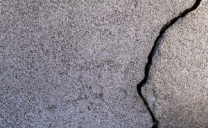 fissure importante beton