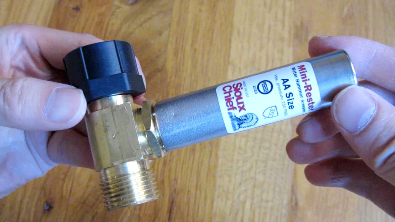 Dispostif Antibélier Faire face aux coups de bélier en plomberie