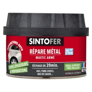 Mastic sintofer Armé - avec durcisseur SINTO