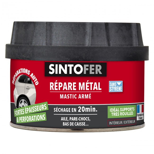 Mastic sintofer Armé - avec durcisseur SINTO
