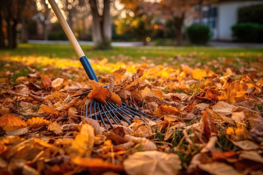 Aspirateur à feuilles pour nettoyer votre beau jardin