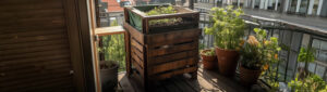 bac compost balcon appartement