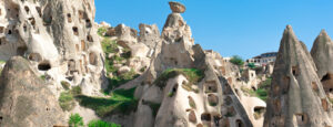 Cappadoce habitats troglodytes habitations dans roche