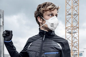 EPI masque FFP3 protection des voies respiratoires travaux de rénovation poussières particules