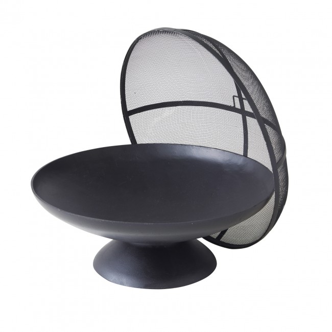 Brasero en fonte avec cloche en acier - Junto COOK IN GARDEN