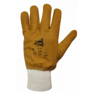 gants cuir anti-coupure hydrofuge