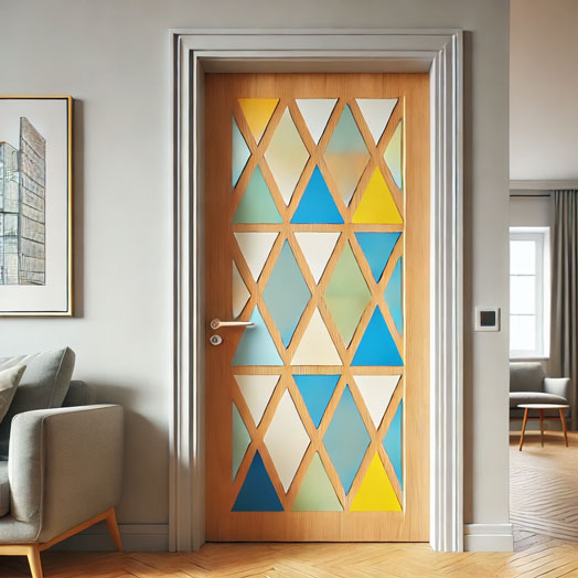 Les dernières tendances pour les couleurs de porte d'intérieur