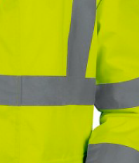 couleurs réfléchissantes et fluo pour une veste haute visibilité