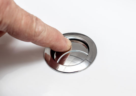 Plaque 2 Boutons Blanc Pour Réservoir Chasse D'Eau Valsir - Compatible Evolut, Tropea3, Cubik