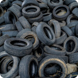 recyclage des pneus