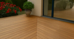 aboutage en point de hongrie pour les lames de cette terrasse bois aboutage en point de hongrie pour les lames de cette terrasse bois