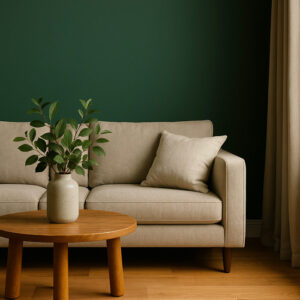 fond-vert Mur peint en vert
