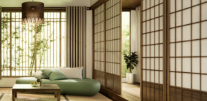 panneau japonais solution design pour séparer deux pièces