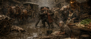 rue de paris au 18e siècle a l'époque de la révolution française insécurité et insalubrité dans les ruelles médievales