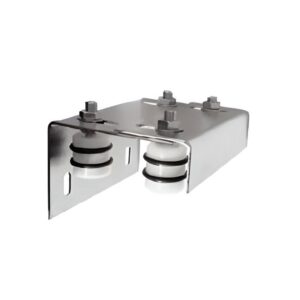 plaque de guidage double à olives