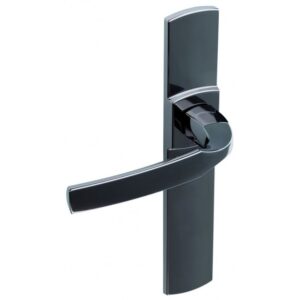 Poignée sur plaque noire alu Artis de Vachette