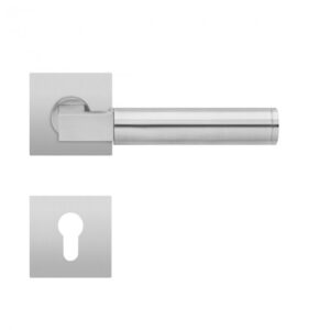 poignée de porte sur rosaces affleurantes Tasmania de Karcher Design