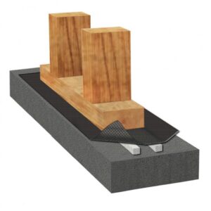 Bande d'arase pour maison à ossature bois FONDALISSE - SALOLA