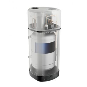 composition intérieure du chauffe-eau thermodynamique