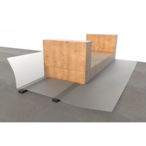 Bande d'arase double joint pour maison ossature bois - Comprimob TRAMICO