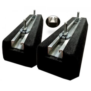 Supports de sol - 400 mm - charge max 300 kg - 1 paire - Mini Rubber EID